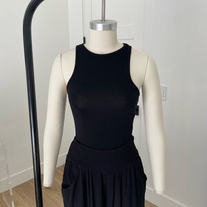 GRLFRND Black Sleeveless Bodysuit